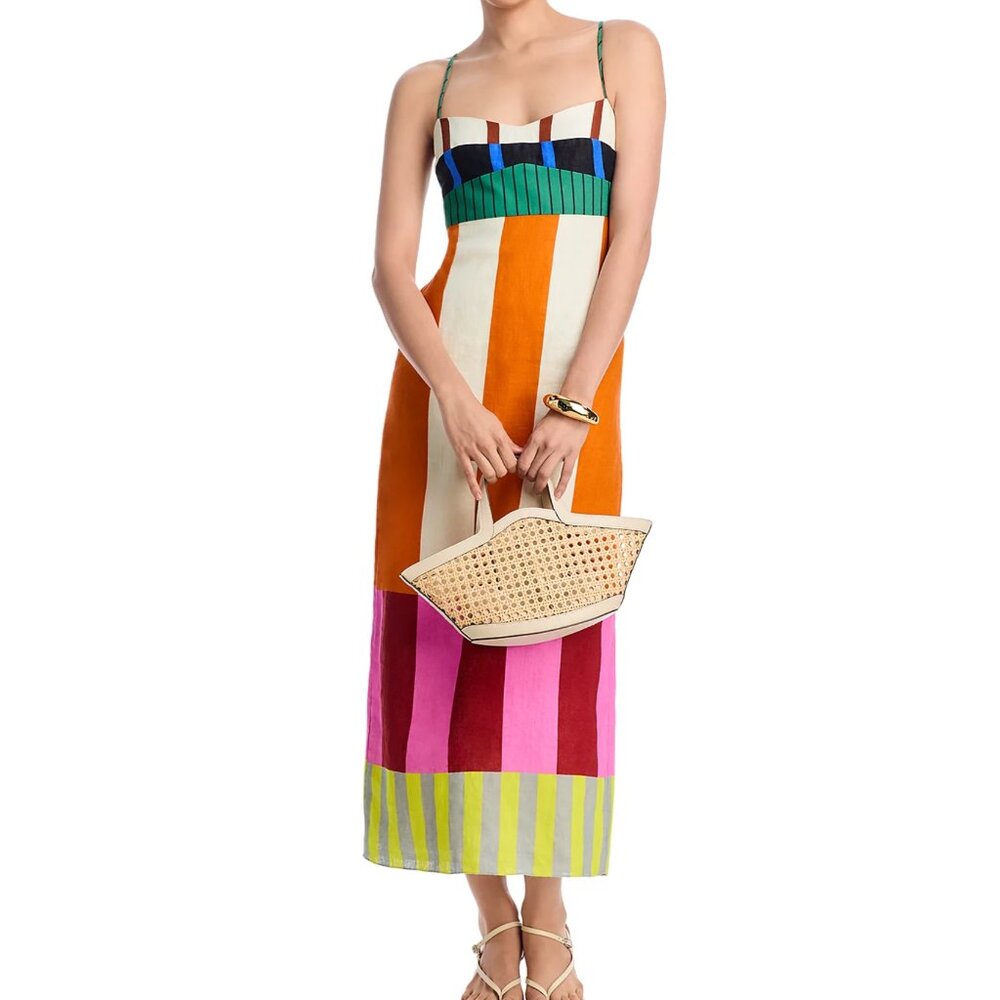 NWT Cala de la Cruz Paloma Linen Dress